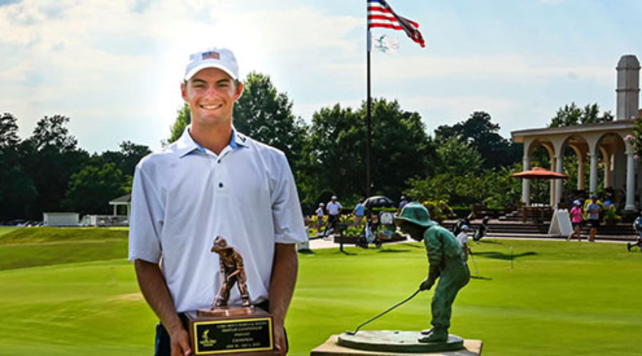 Tyler Strafaci On North South Amateur Win